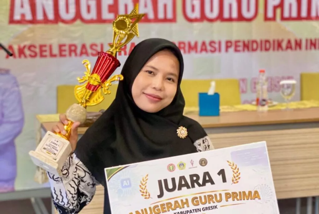 Griya Jelajah Gresik Antar Nur Aini Raih Juara Guru Prima 2026 