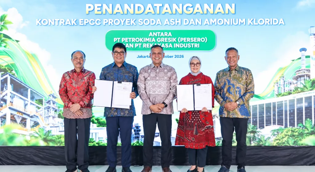 Petrokimia Gresik Bangun Pabrik Soda Ash dan Amonium Klorida, Kapasitas Produksi Capai 600 Ribu Ton
