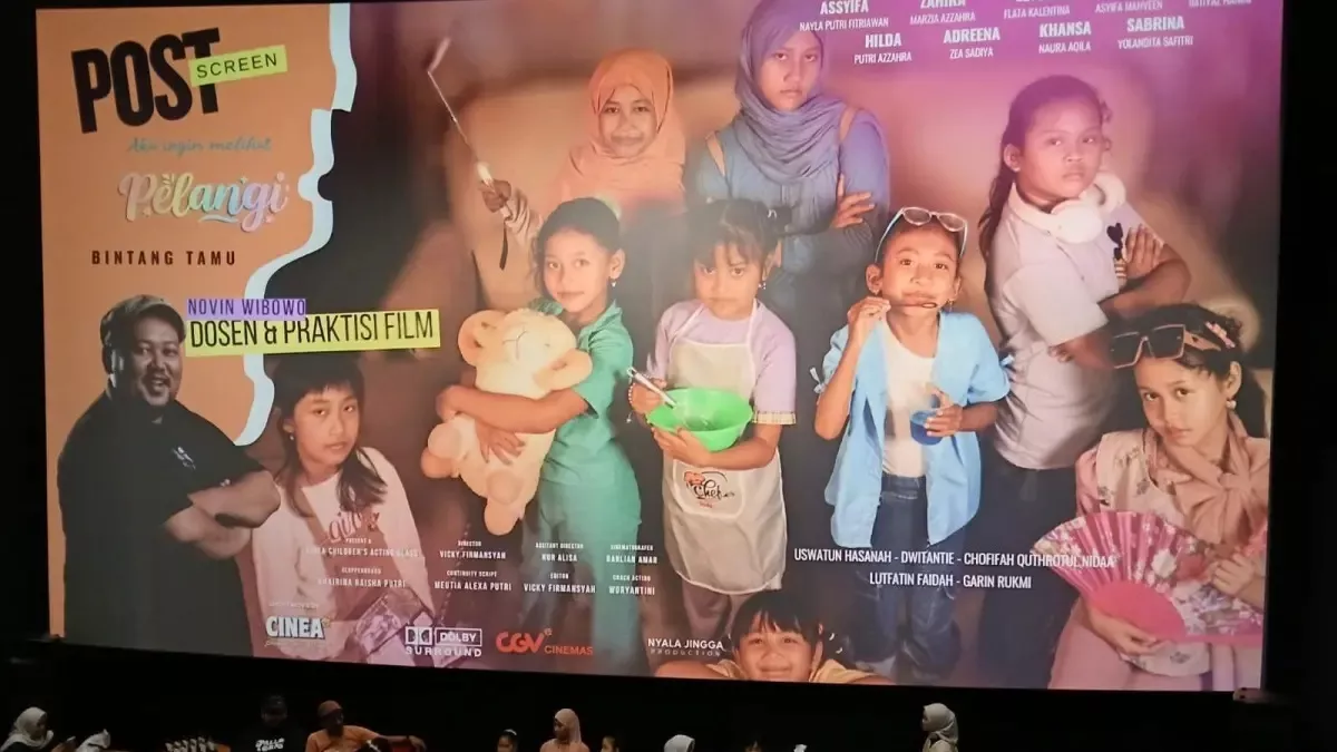Sineas Muda Gresik Tembus Layar Lebar, Film Aku Ingin Melihat Pelangi Diputar di CGV