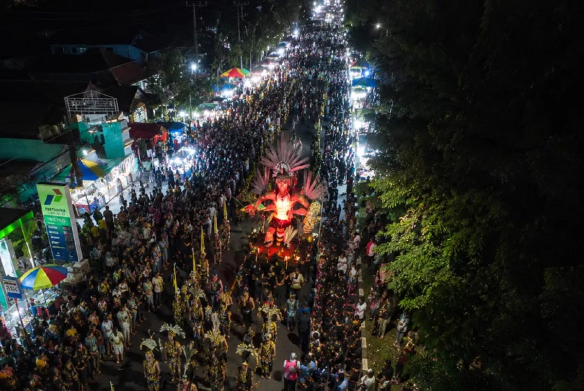 Karnaval Sembayat Gresik Habiskan Swadaya Warga Lebih dari Rp1 Miliar