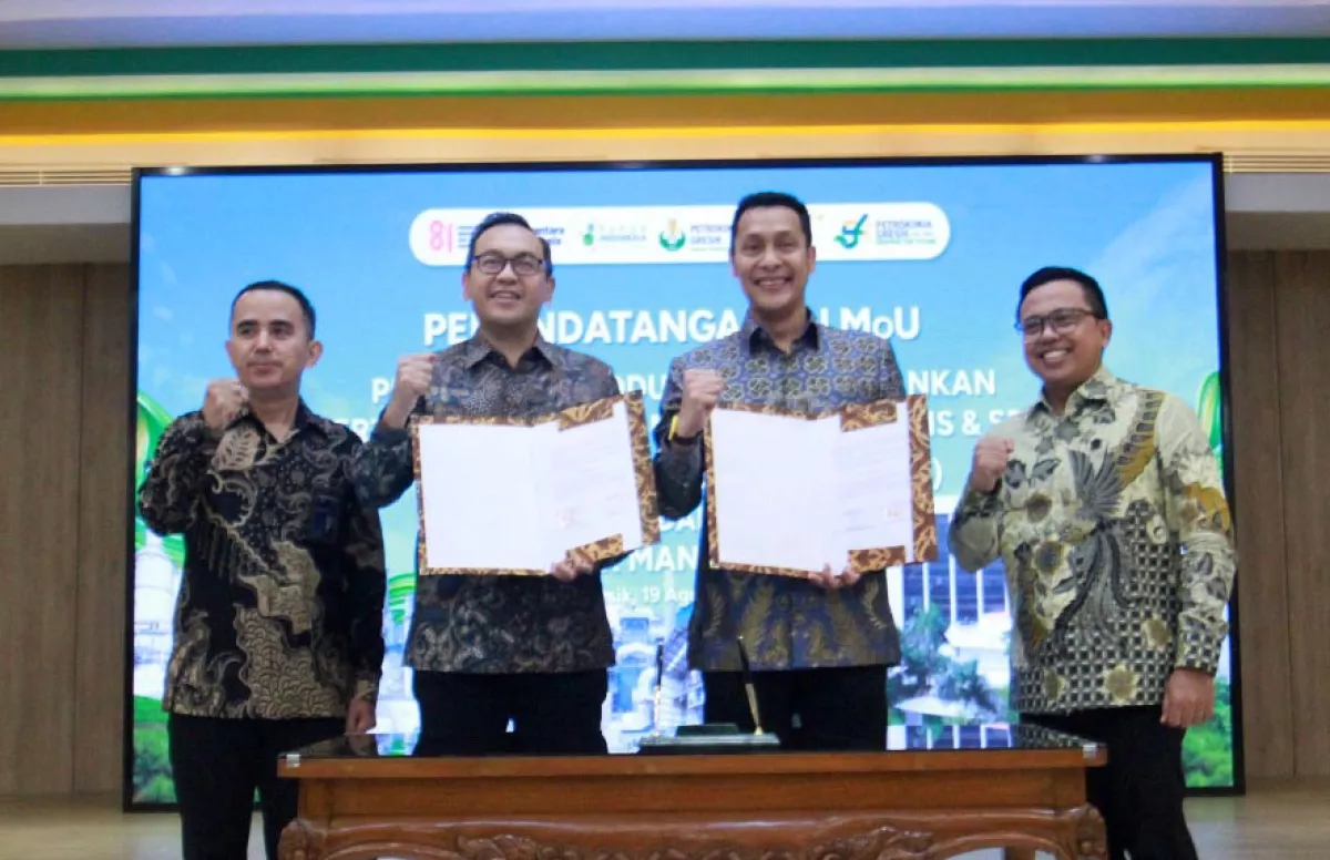 Bank Mandiri Taspen dan Petrokimia Gresik Teken MoU, Bidik Ekosistem Bisnis hingga Purnabakti