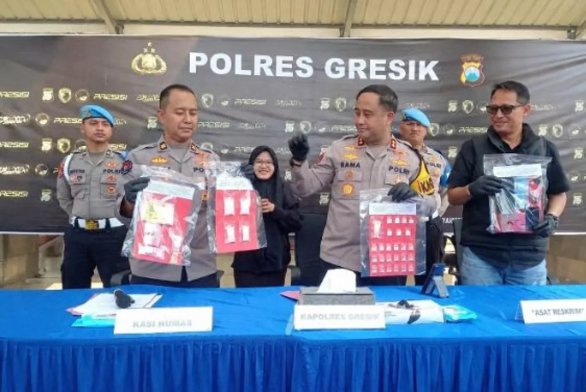 Pengedar Sabu 81,46 Gram Ditangkap di Menganti Gresik