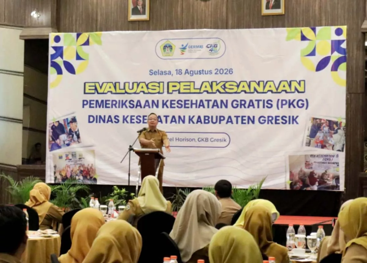 Capaian PKG Gresik Baru 28,8 Persen, Wabup Alif Minta Puskesmas Percepat Layanan