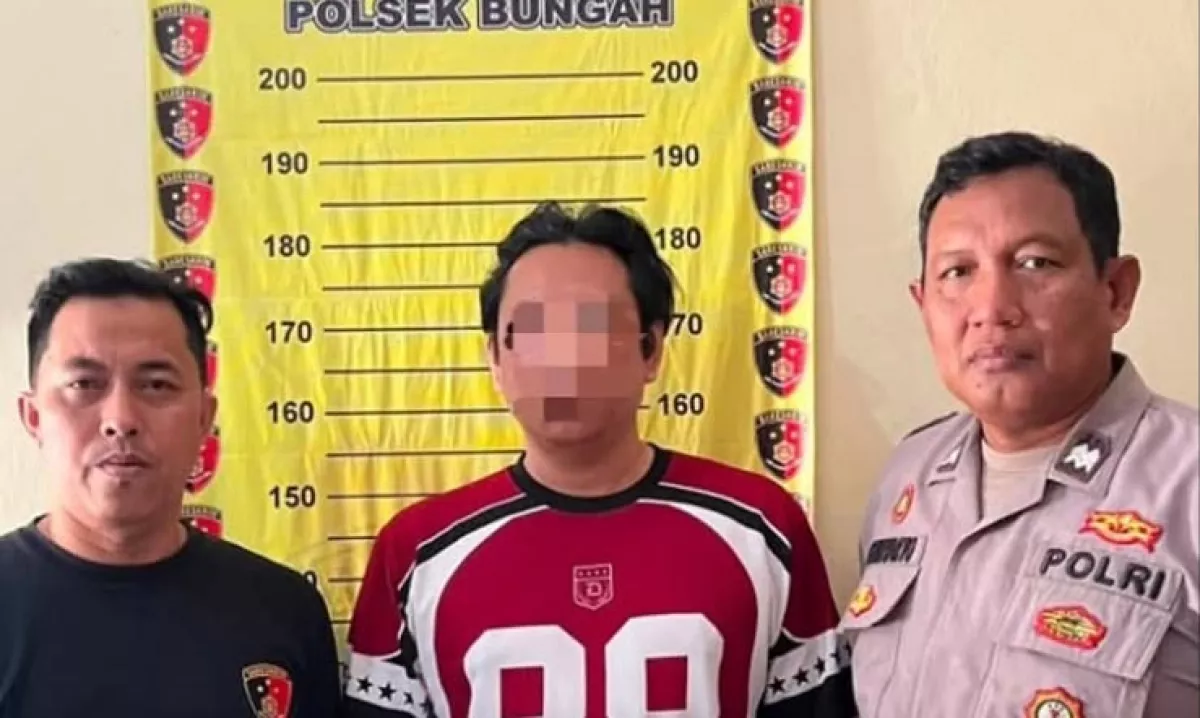 Pengedar Uang Palsu Ditangkap di Bungah Gresik