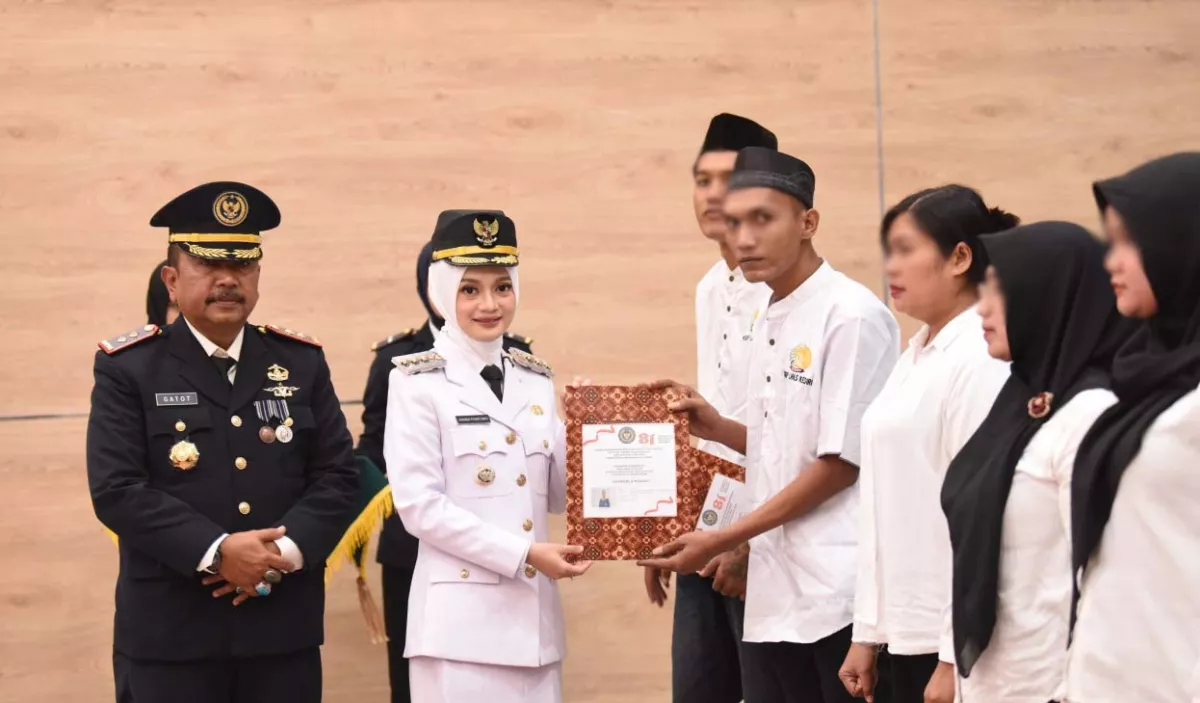 518 Warga Binaan Lapas Kediri Terima Remisi HUT RI