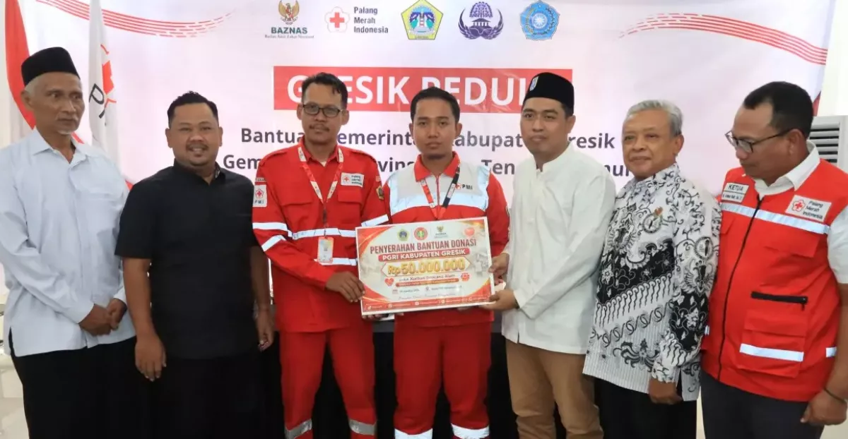 Gresik Kirim Bantuan Rp250 Juta untuk Korban Gempa NTT, Relawan Sasar Tujuh Titik