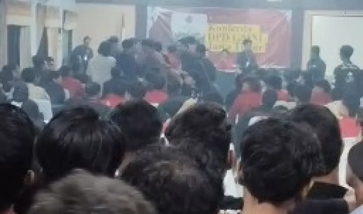 Konferda GMNI Jatim di Nganjuk Ricuh, Delegasi Disebut Luka hingga Muncul Dugaan Politik Uang