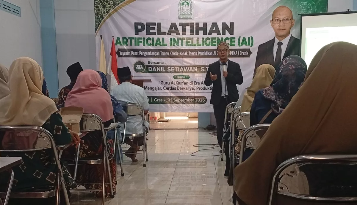 Guru Al-Quran di Gresik Dilatih Kuasai AI untuk Perkuat Dakwah di Era Digital 