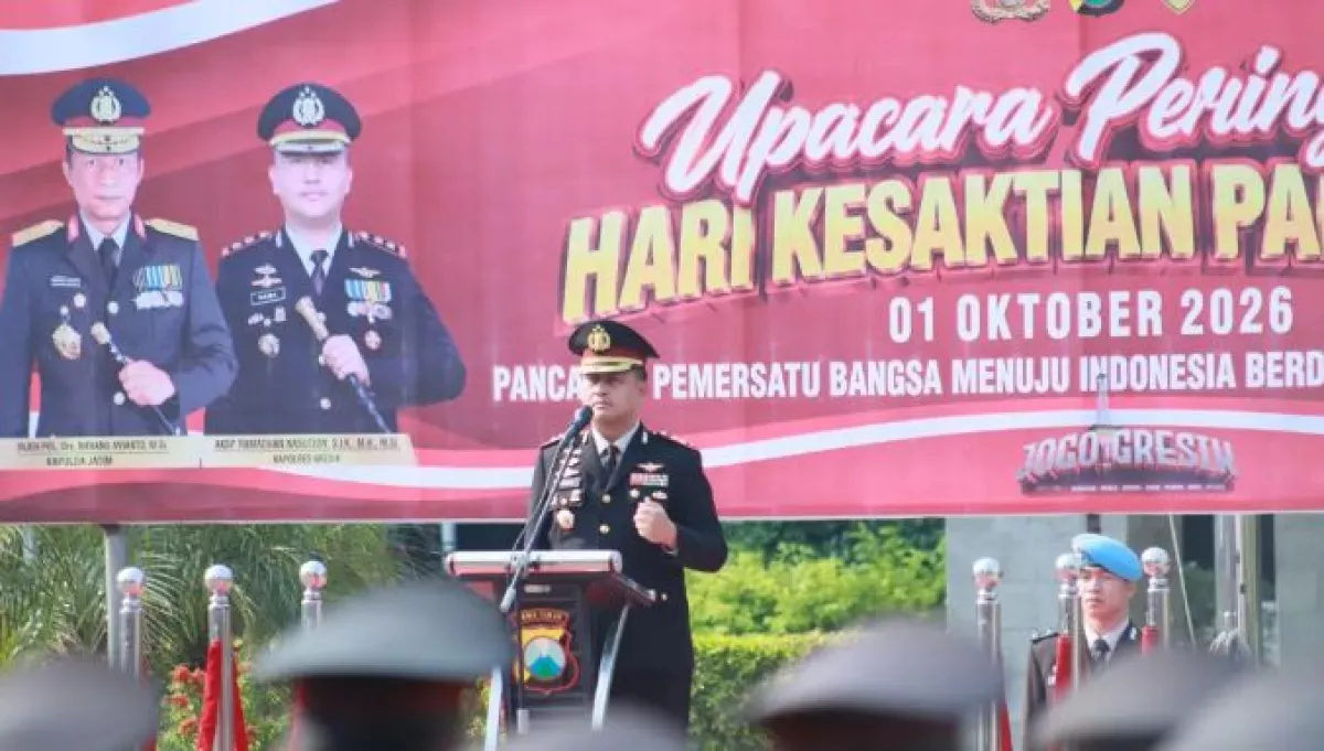 Hari Kesaktian Pancasila, Kapolres Gresik Minta Personel Jaga Integritas dan Profesionalisme