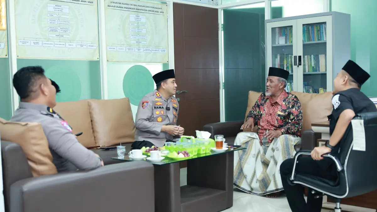 Kapolres Gresik Gandeng MUI Edukasi Warga soal Truk dan Keselamatan Lalu Lintas