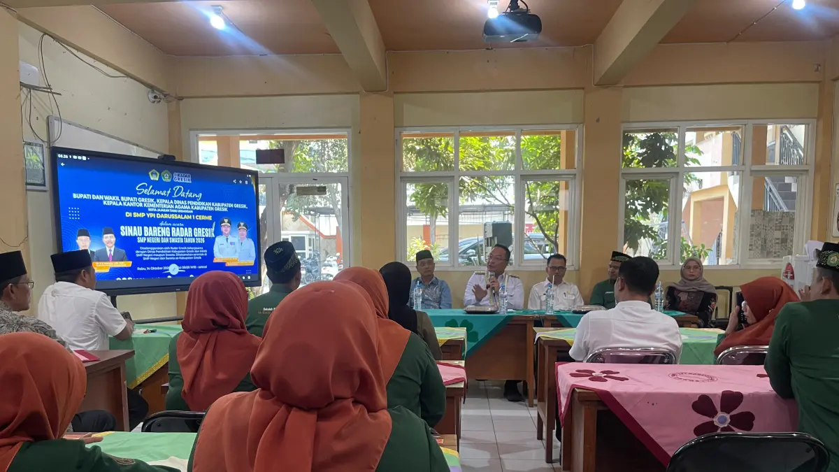 Wabup Gresik Ingatkan Sekolah, Pendidikan Tak Cukup Hanya Kejar Prestasi Akademik 
