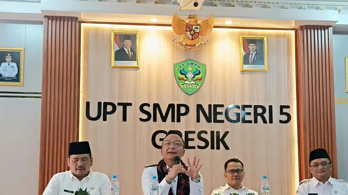 Wabup Gresik Tekankan Pendidikan Karakter, SMPN 5 Gresik Bina 1.028 Siswa